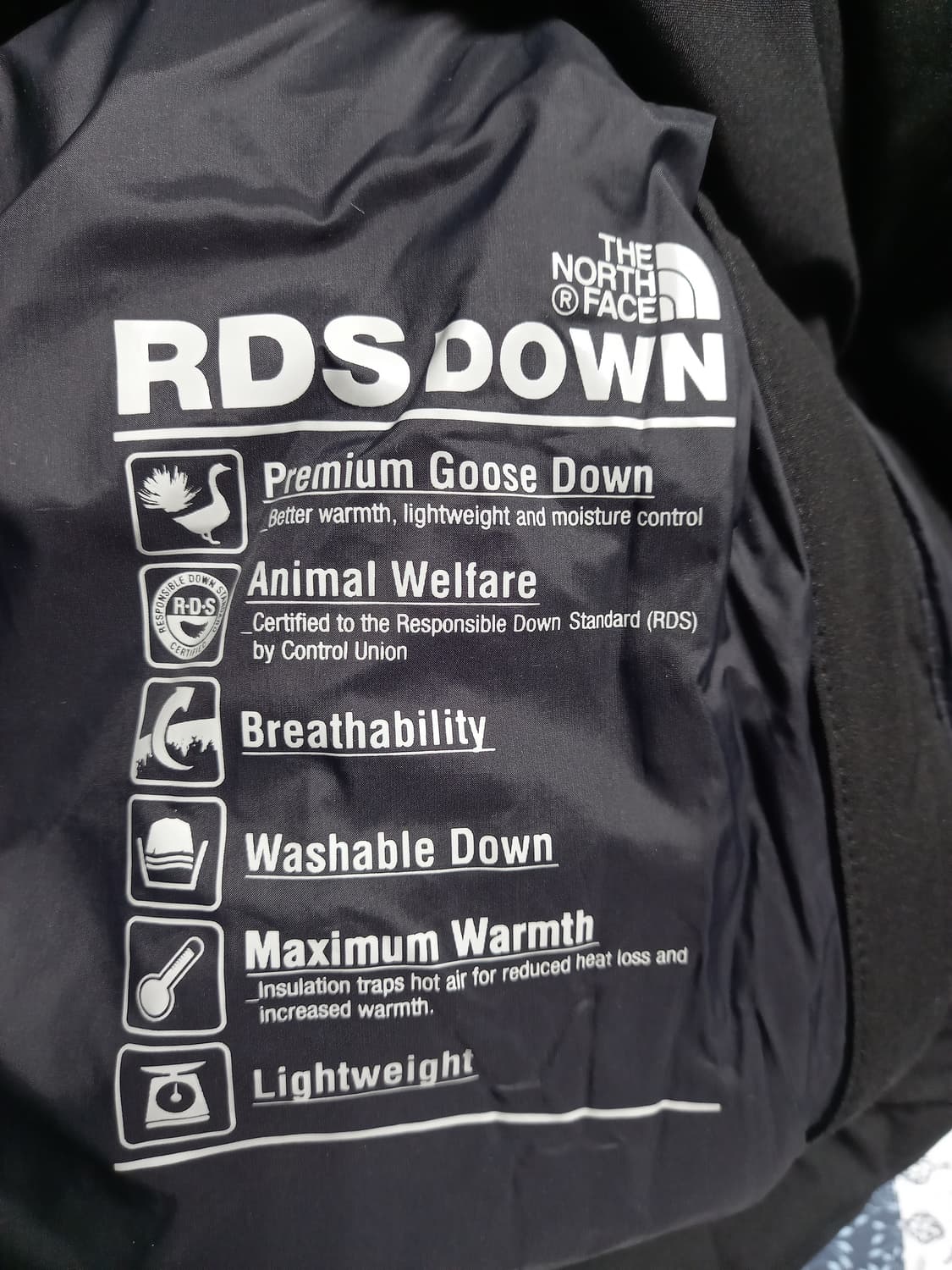 노스페이스 롱 구스패딩  블랙  XL 상품이미지8