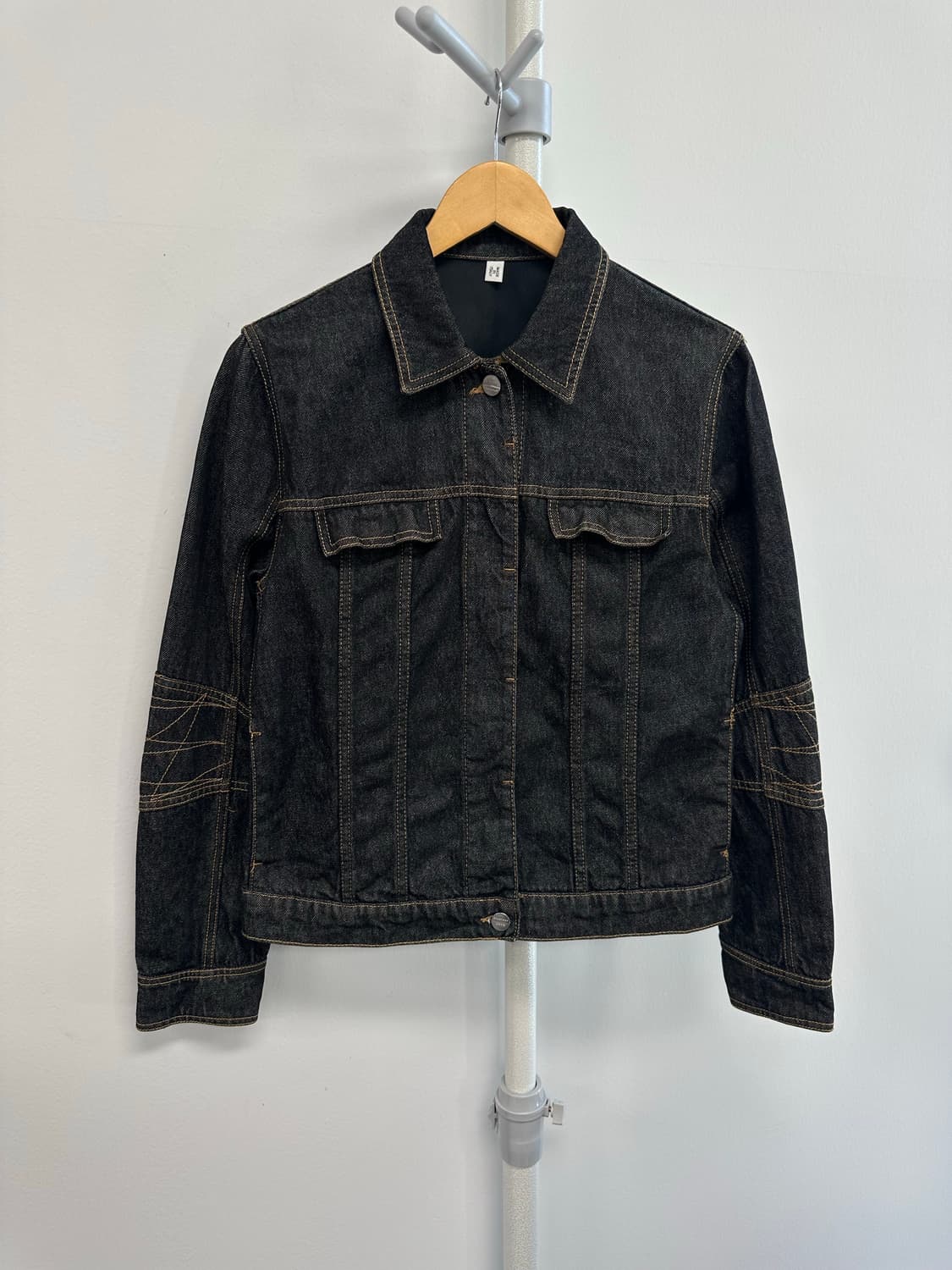 막스마라 스포츠막스 스티치 데님 청자켓 상품이미지1