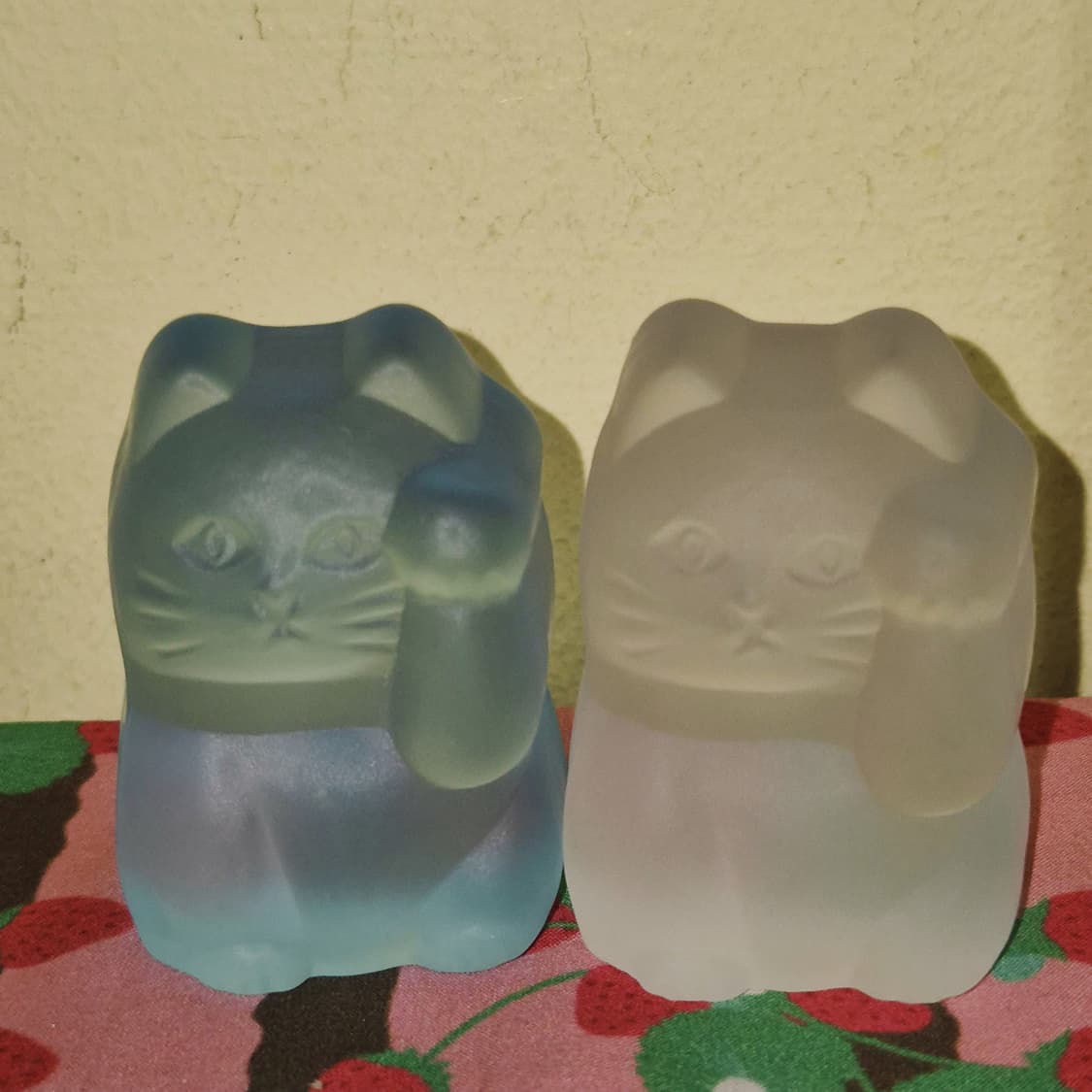 90s 토미 크리스탈 불투명 마네키네코 장식 1p 상품이미지10