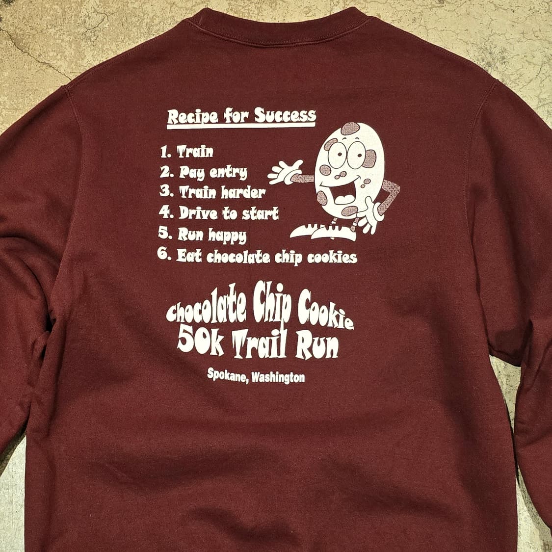 버건디 쿠키 스웻셔츠 상품이미지5