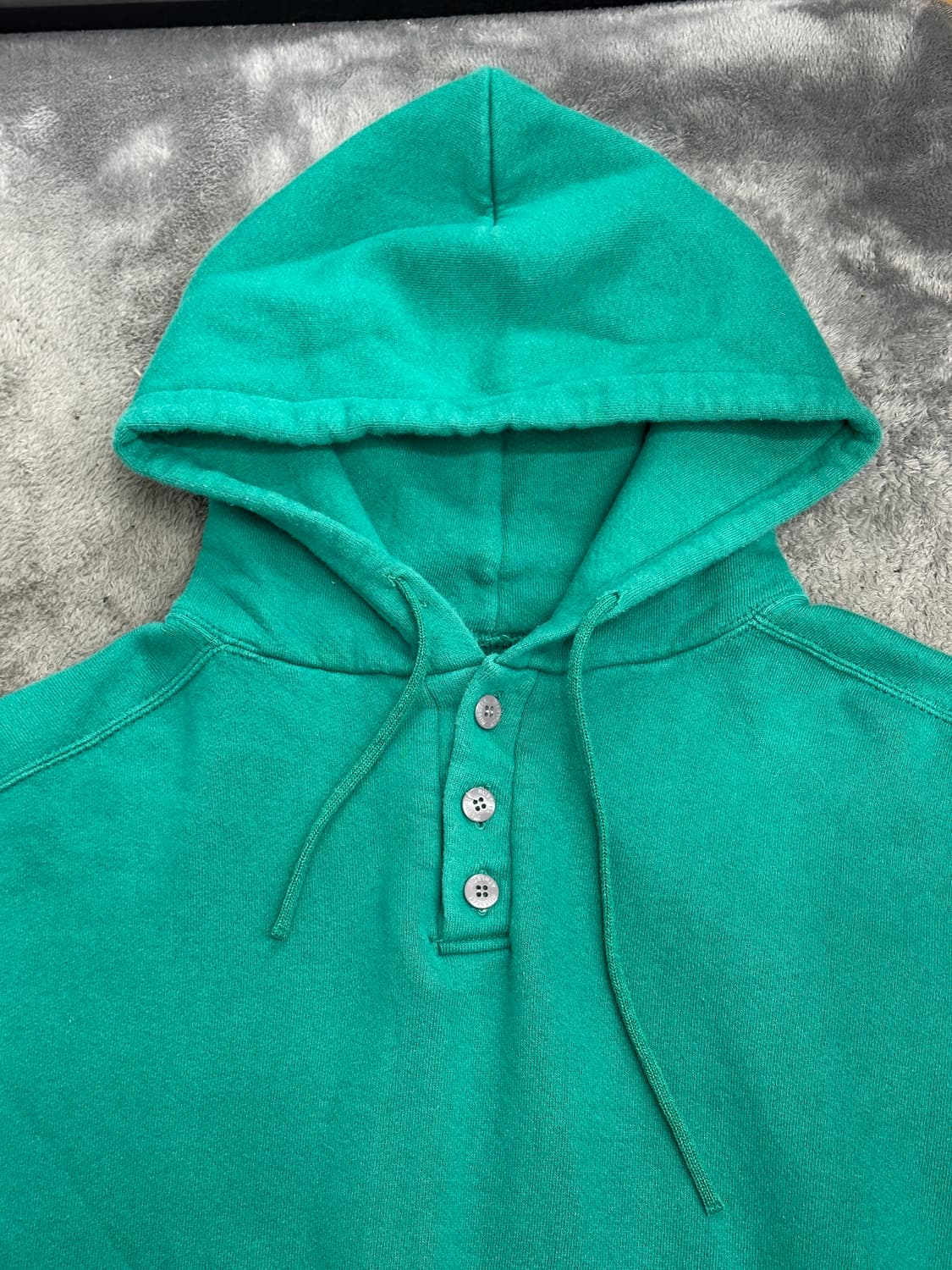 90s 러셀 x 엘엘빈 민트그린 후디 XL 상품이미지3