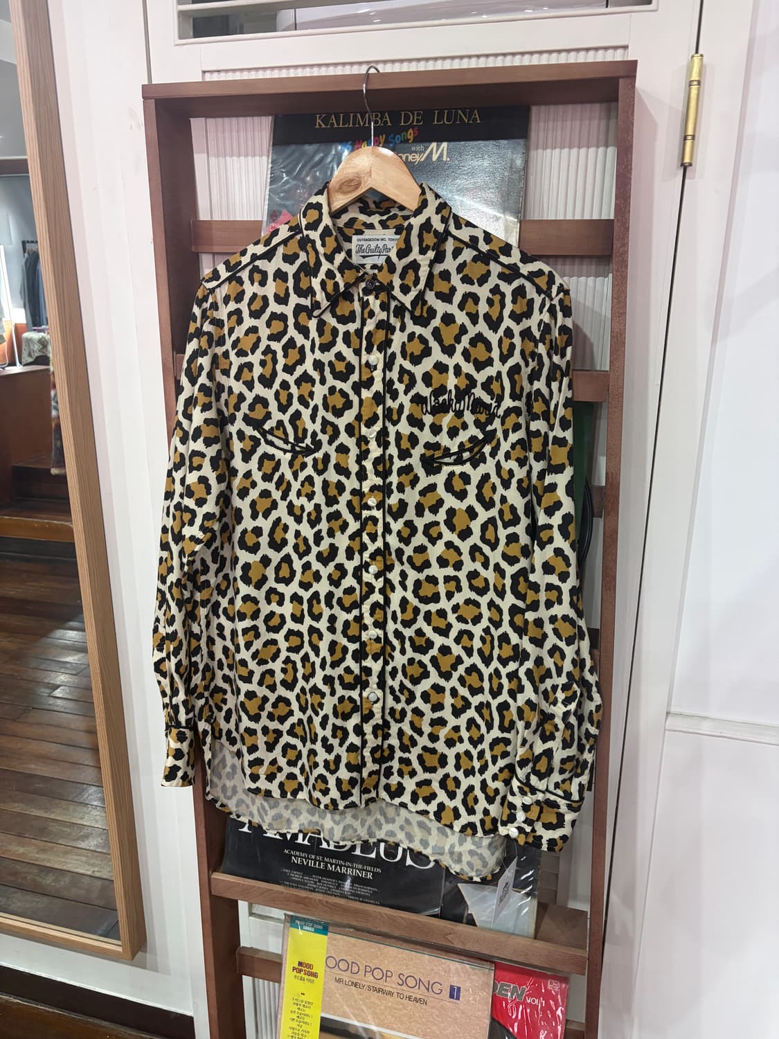 J90 와코마리아 레오파드 웨스턴 셔츠 상품이미지1