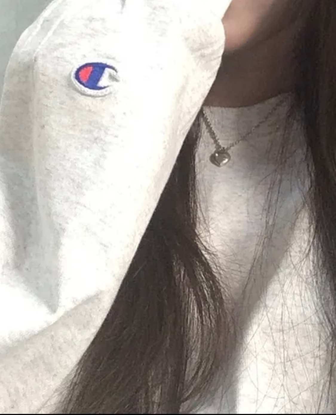 챔피온 C로고 오버핏 조그택 롱슬리브 티셔츠 Oatmeal 상품이미지1