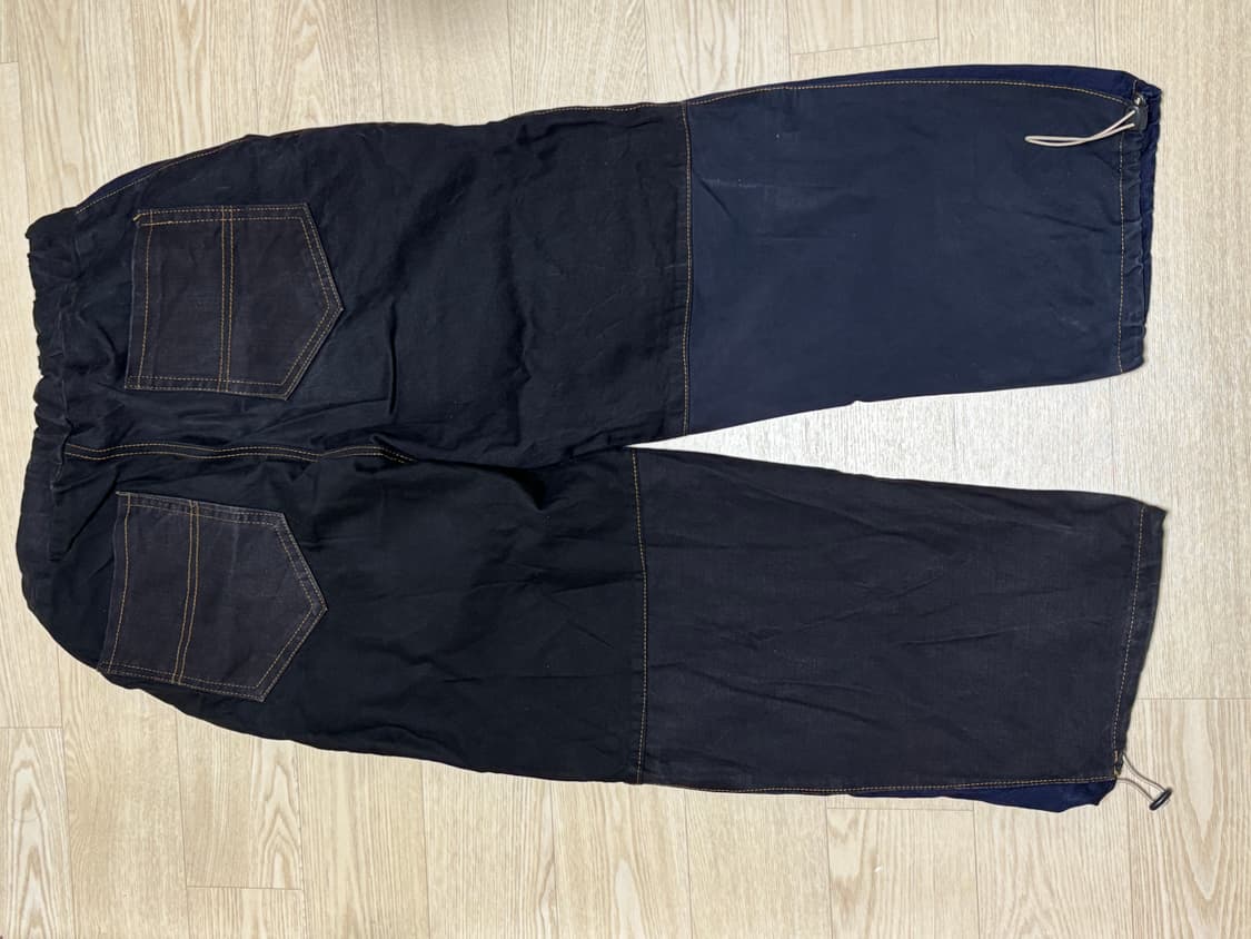 데님 스트링 팬츠 상품이미지2