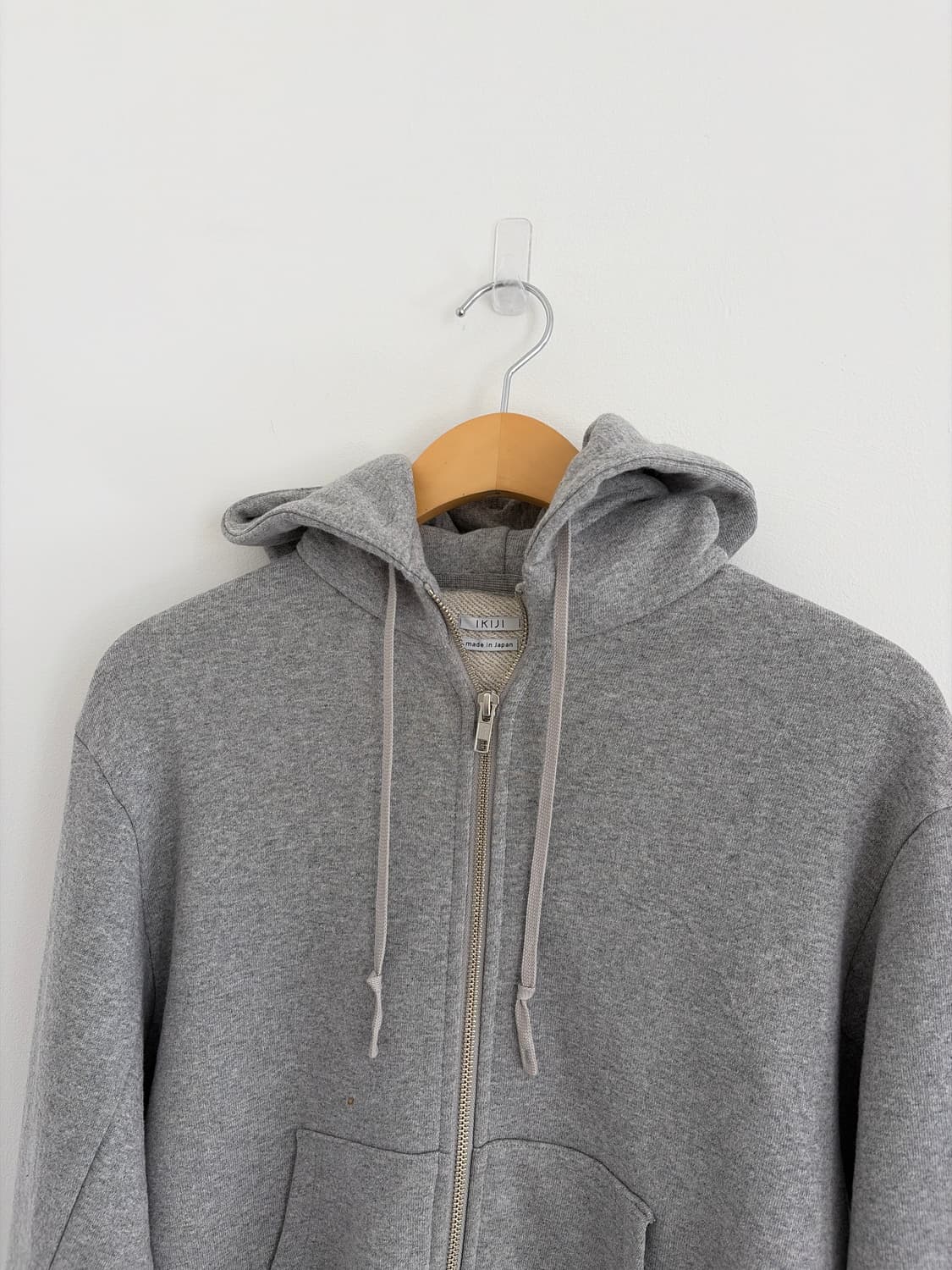 IKIJI 2way zipper hood zip up  상품이미지2
