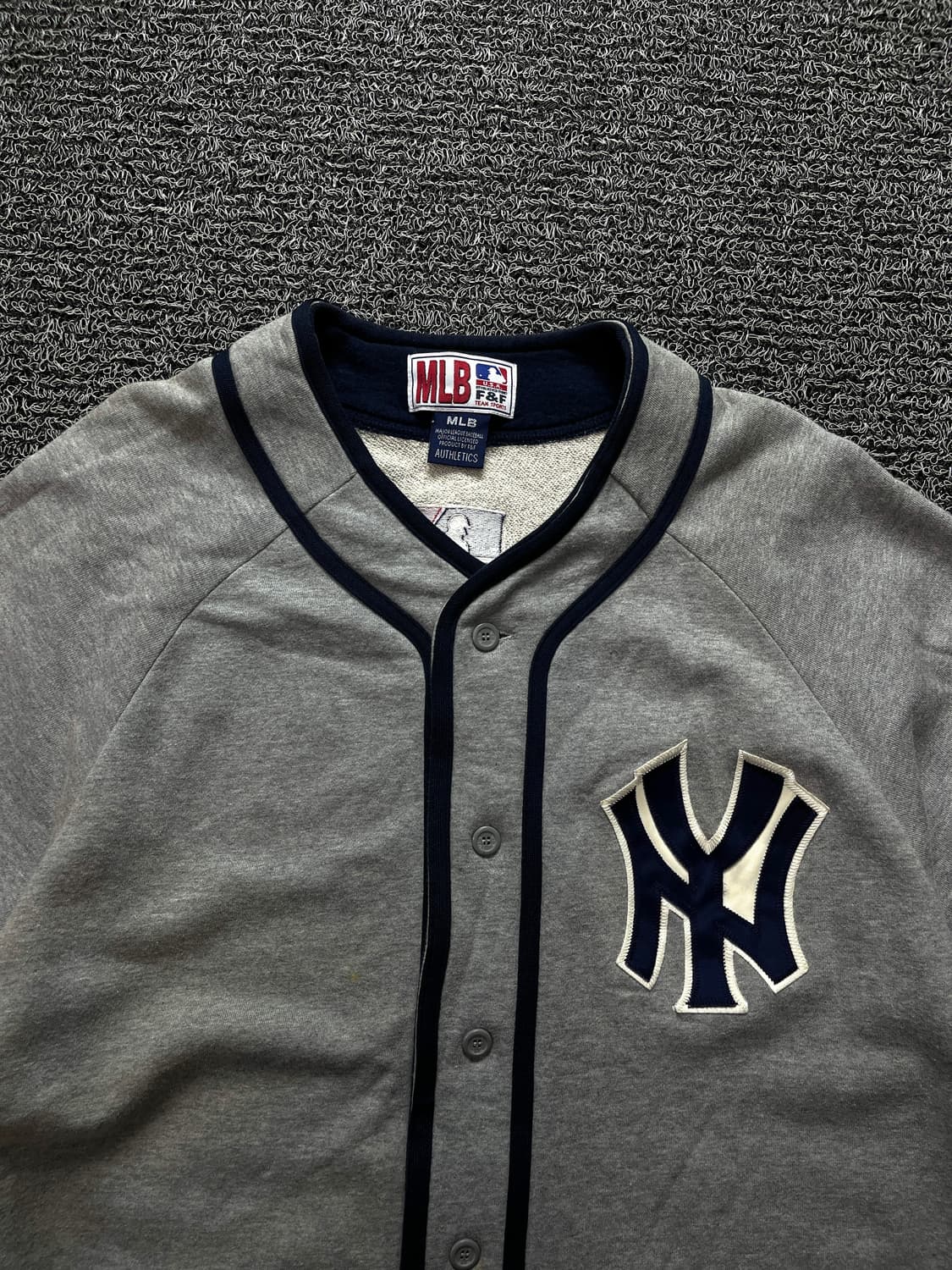 00s MLB 뉴욕 양키스 빅로고 베이스볼 져지 177 상품이미지2