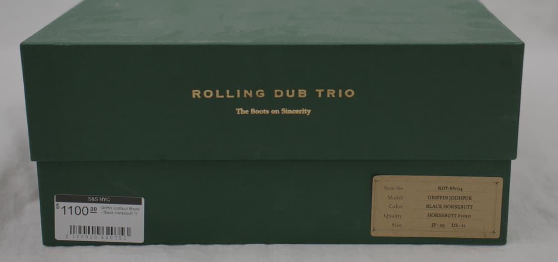 롤링덥트리오 그리핀 조드퍼 조퍼 홀스벗 부츠 블랙 11 상품이미지8