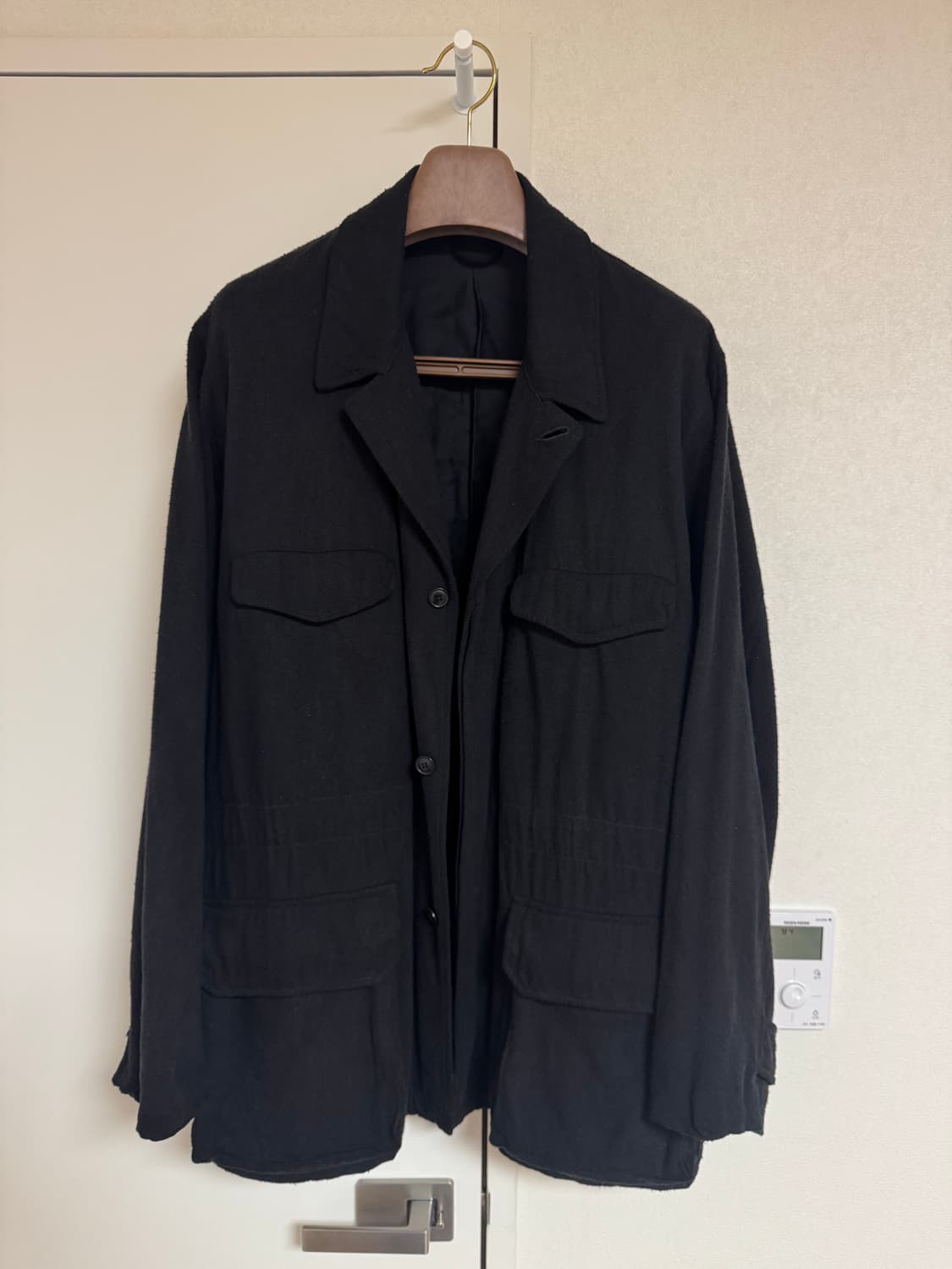 24SS 코모리 실크넵 밀리터리자켓 3사이즈 상품이미지1