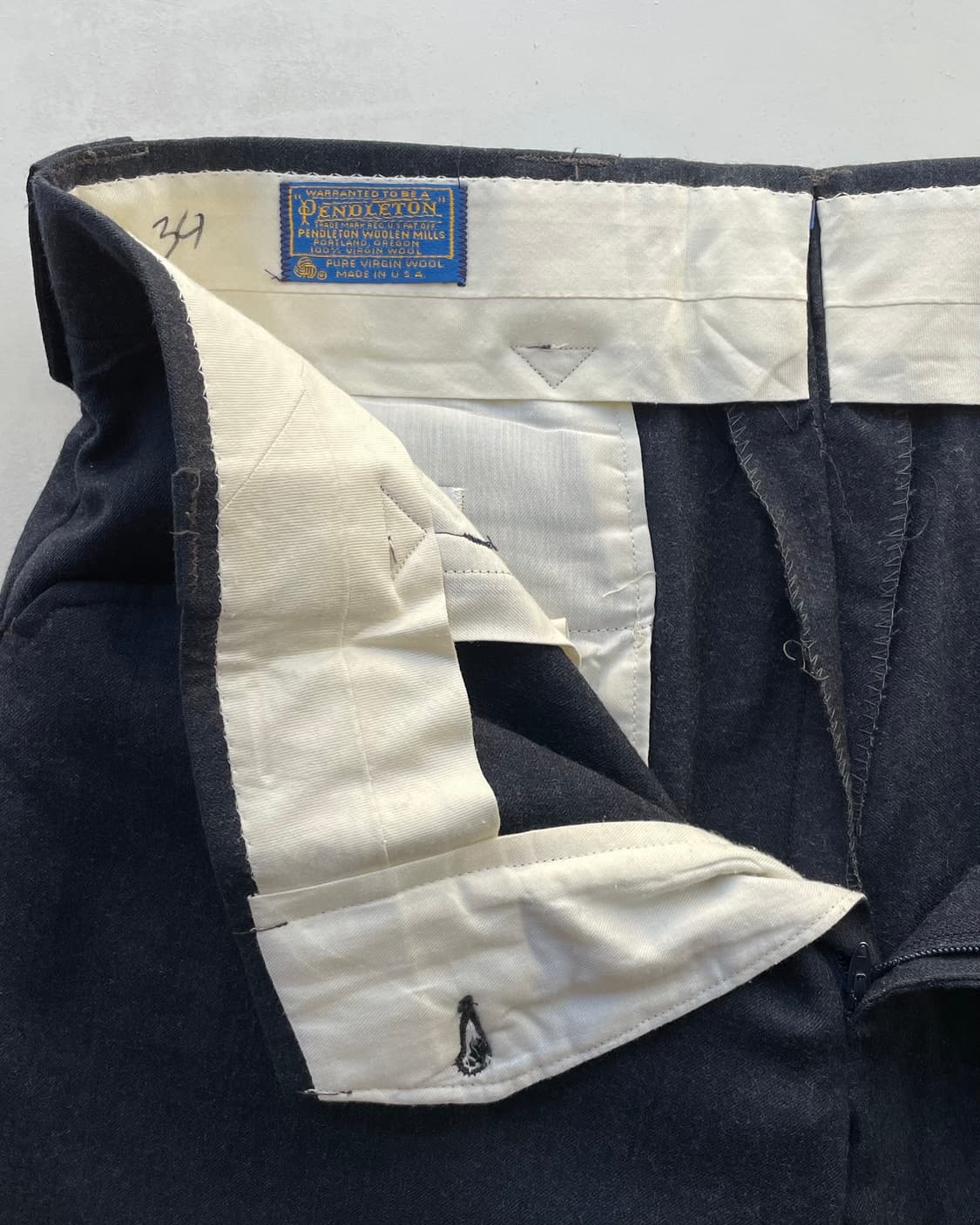 70’s USA Pendleton bootcut Wool trouser  상품이미지5