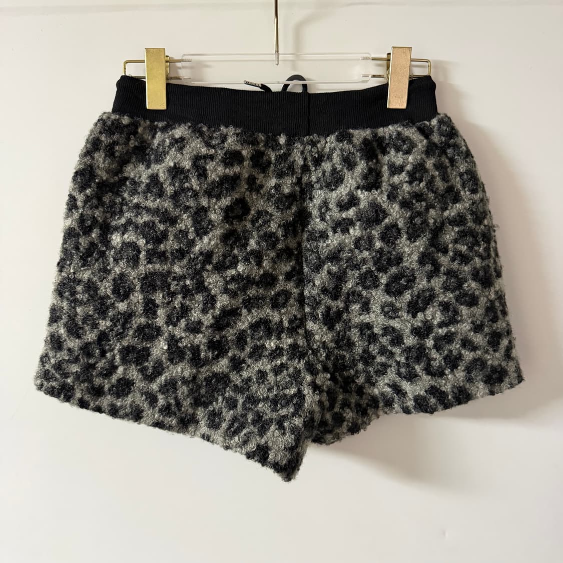 새상품 여자 호피 뽀글이 반바지 상품이미지5