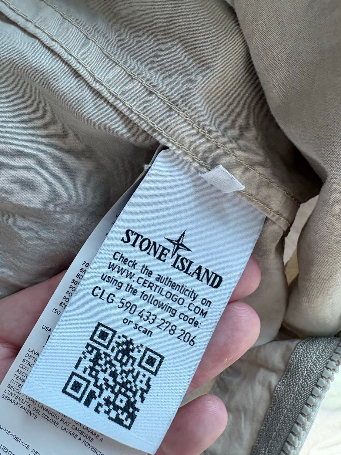 [L] 스톤아일랜드 고스트피스 오버셔츠 상품이미지4