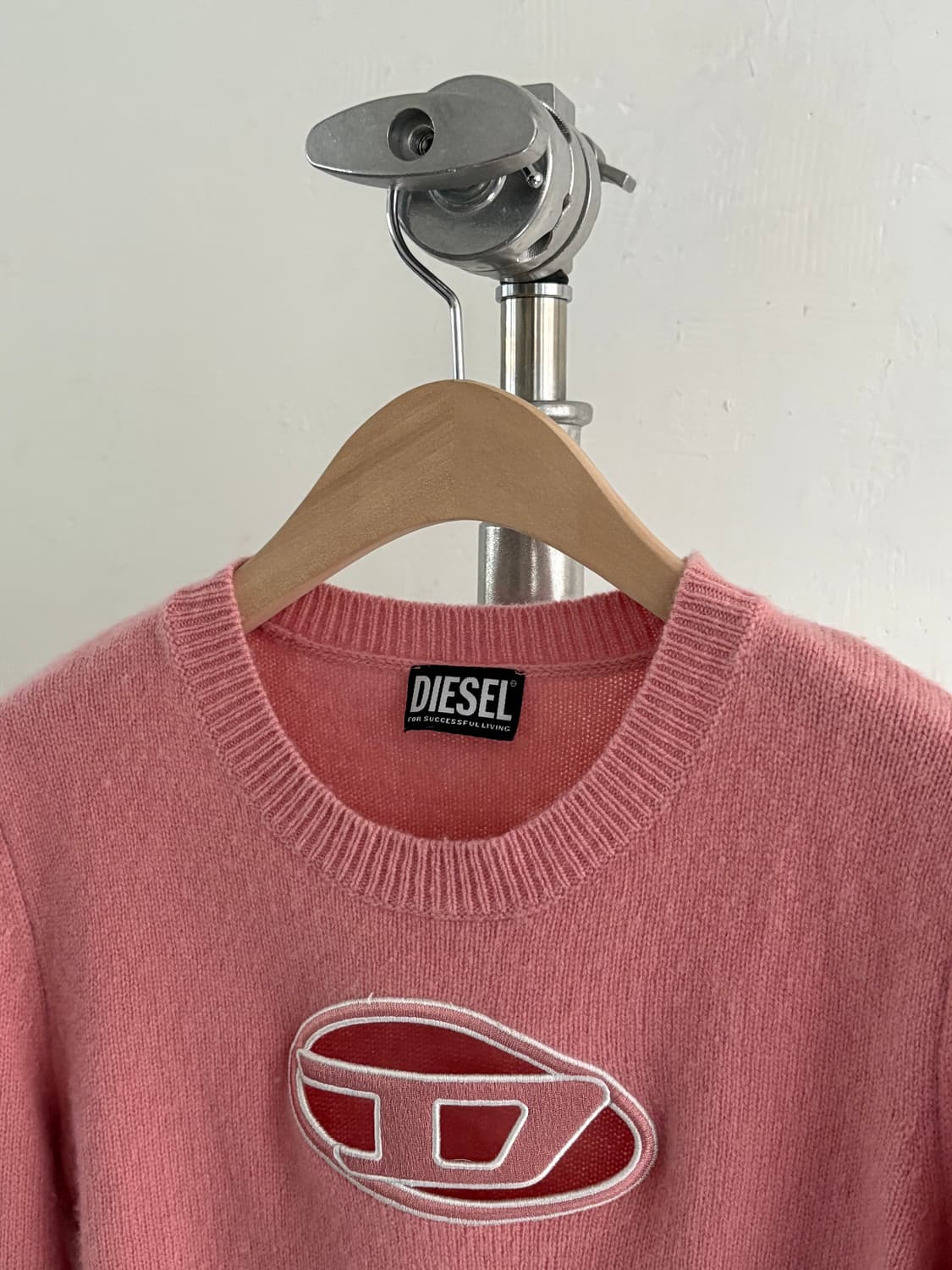 Diesel 디젤 아리사 컷아웃 핑크 니트 상품이미지6