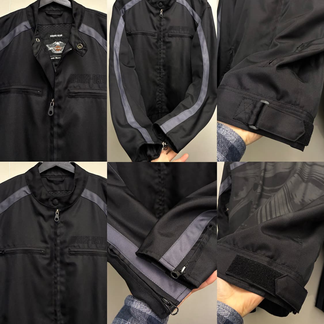 (M/103)할리데이비슨 라이딩기어 에일리언 스파이더 라이딩자켓 상품이미지3