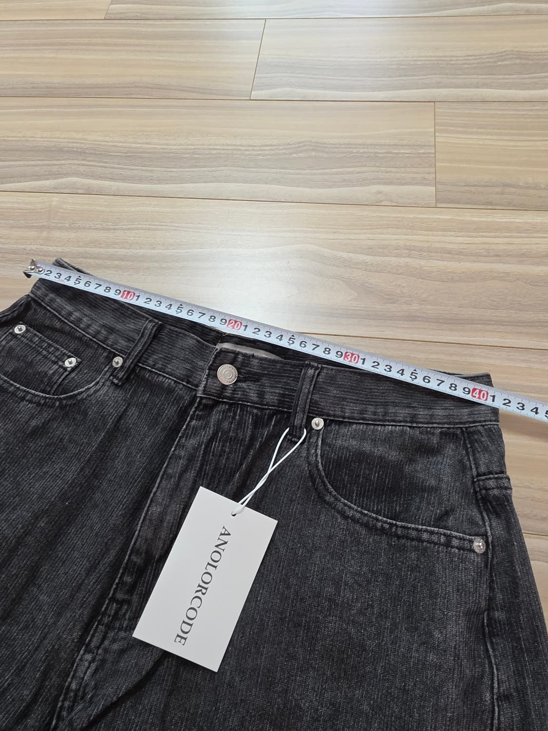 어널러코드버뮤다데님팬츠반바지m사이즈 상품이미지8