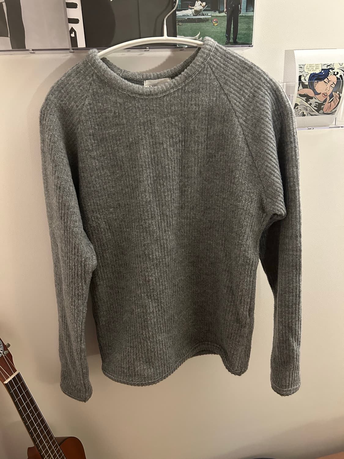 Motto 그레이 니트 상품이미지1