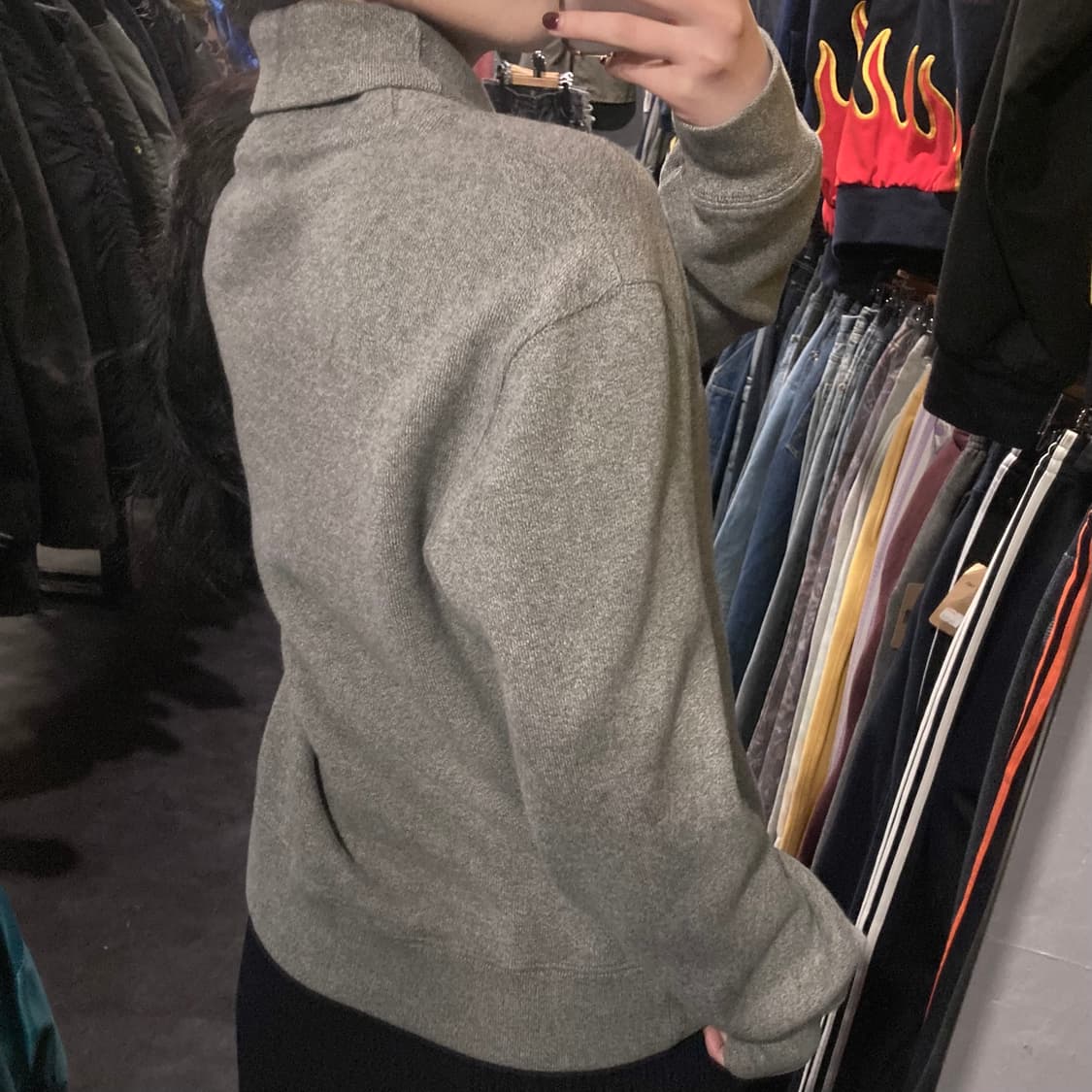 [IM] 폴로 랄프로렌 숄카라 니트 그레이 상품이미지5