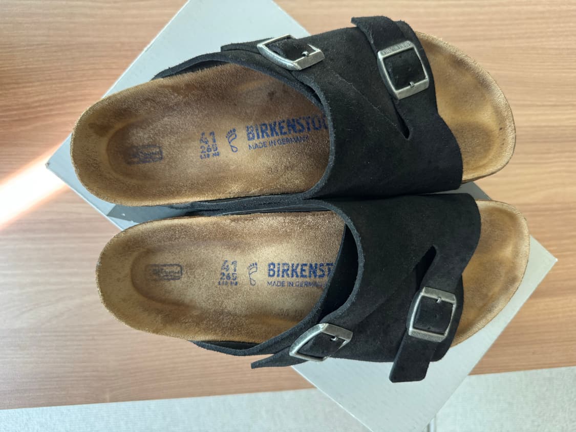 [BIRKENSTOCK]버켄스탁 취리히_블랙 (265) 상품이미지3