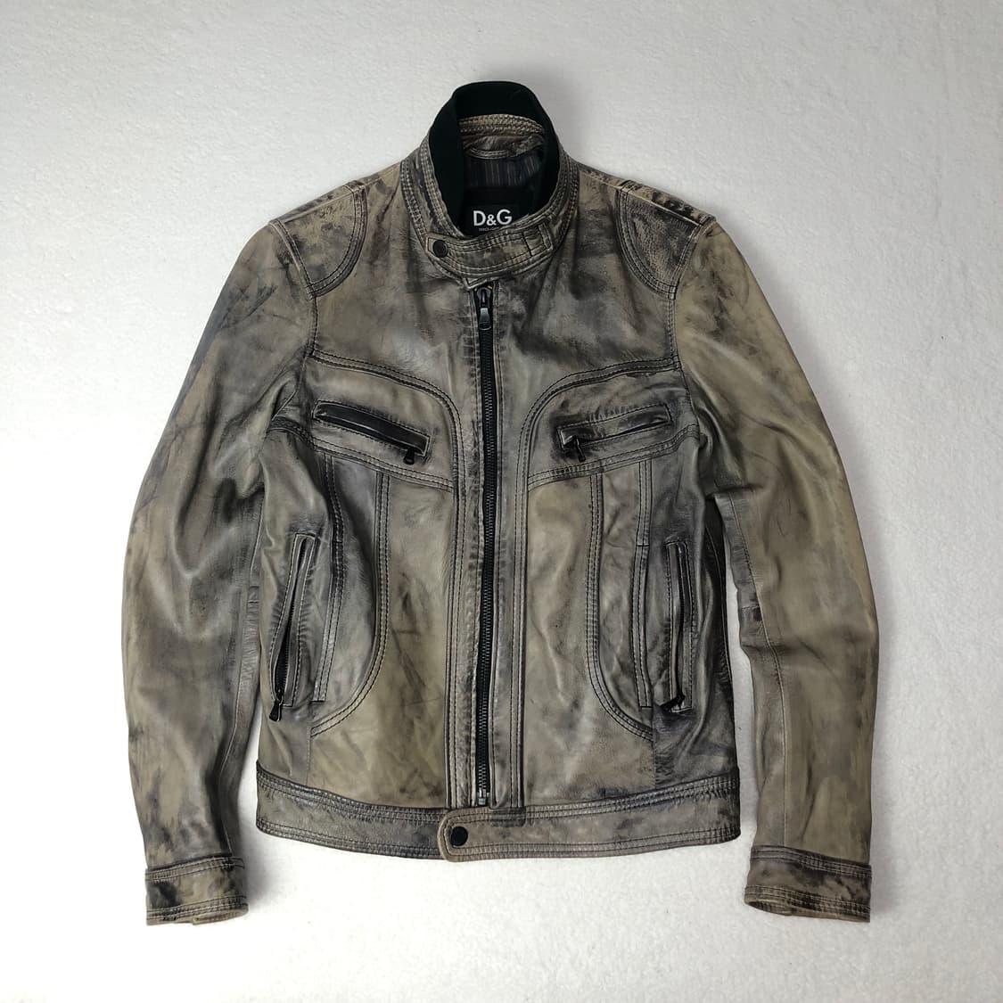 돌체앤가바나 아카이브 램스킨 레더자켓  상품이미지1