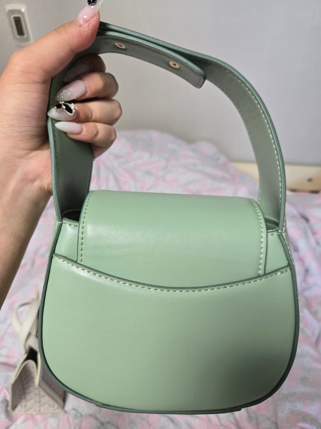 BBYB 피아 토트백 그린 상품이미지2