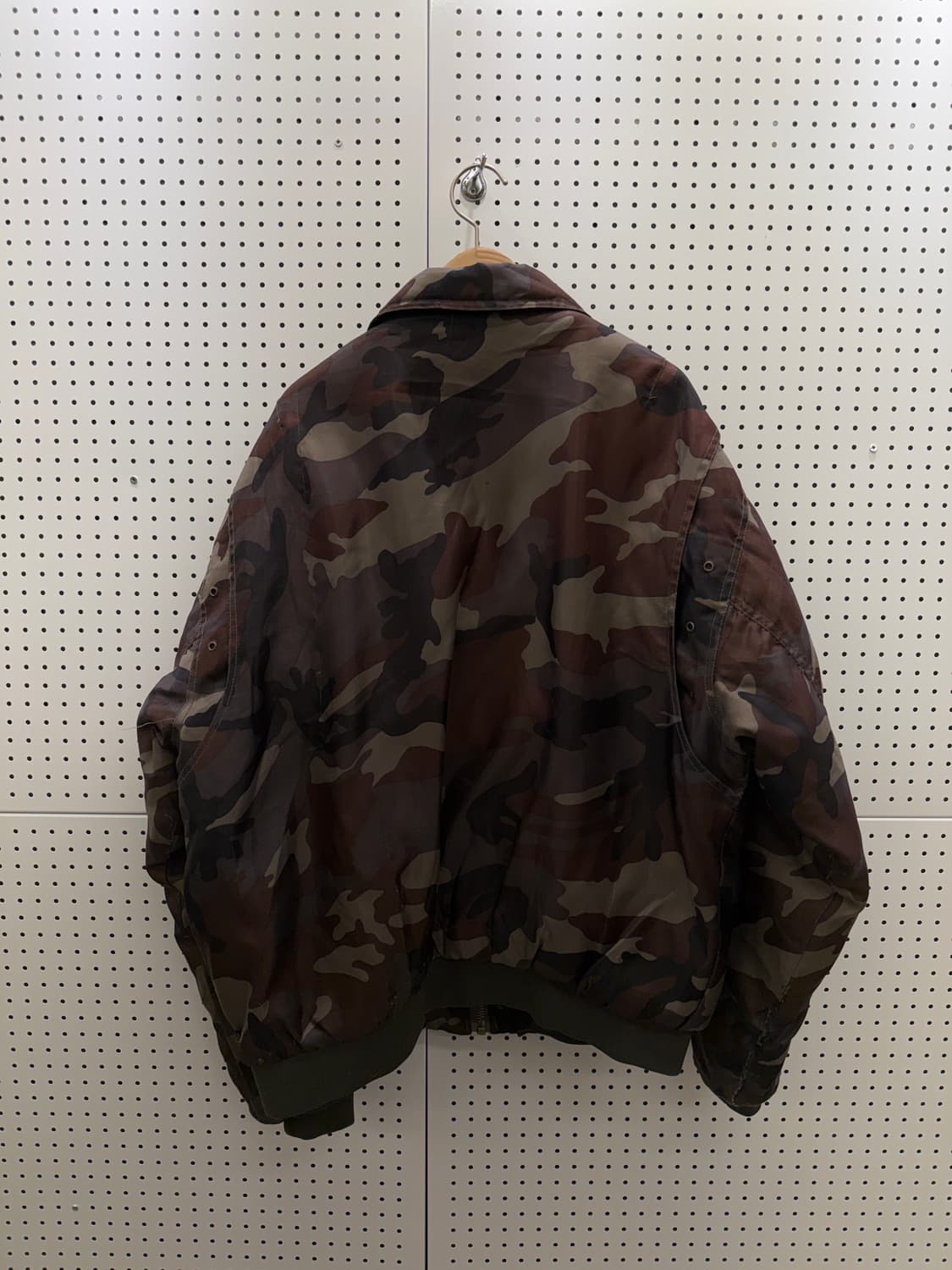 카모 패턴 밀리터리 패치 자켓 U1119 상품이미지3