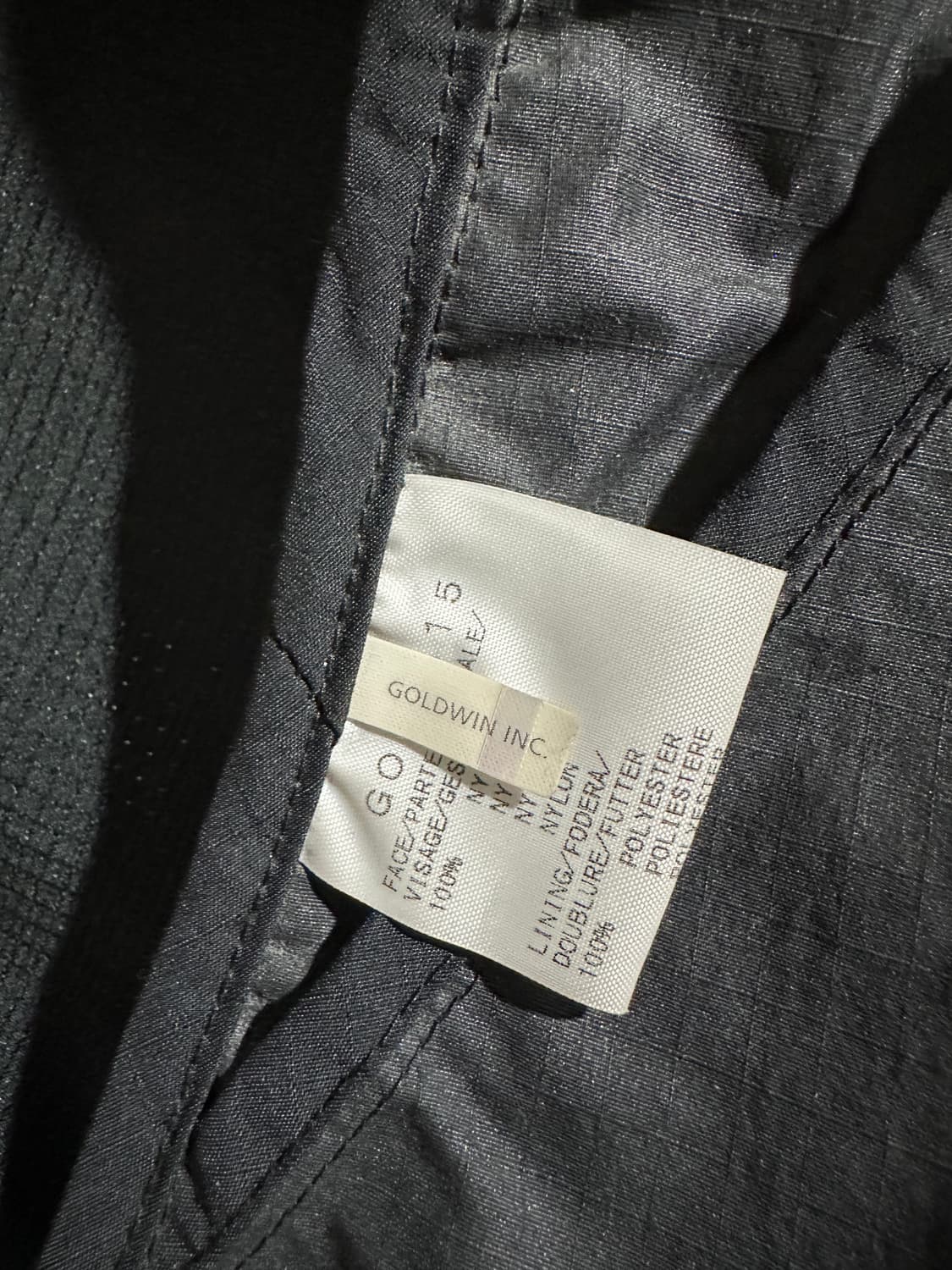 [XL] 골드윈 볼 카라 코트 블랙 상품이미지9