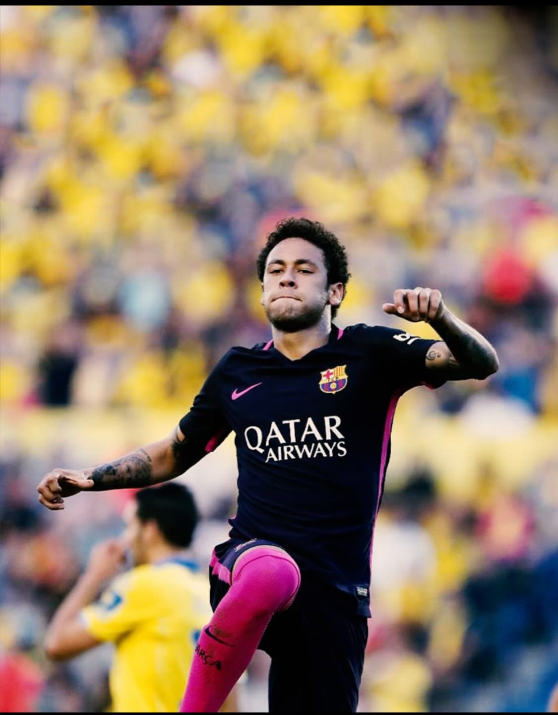 16-17 바르셀로나 어웨이 네이마르 주니어 유니폼 M 상품이미지10