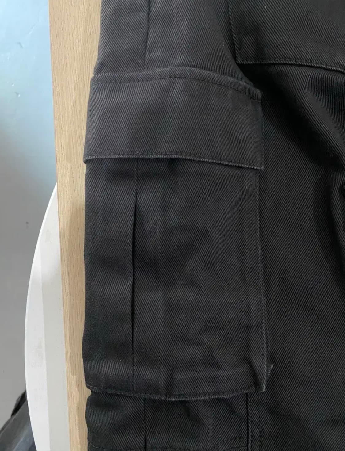 인스턴트펑크 새미 와이드 카고 조거 블랙 (32) 상품이미지6