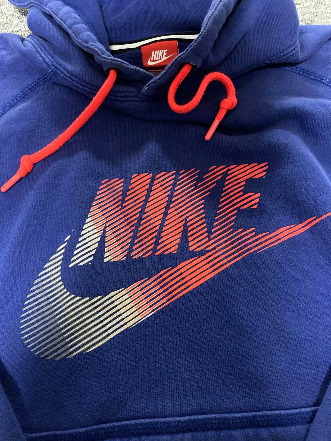 나이키 후드티 블루 XL 상품이미지3