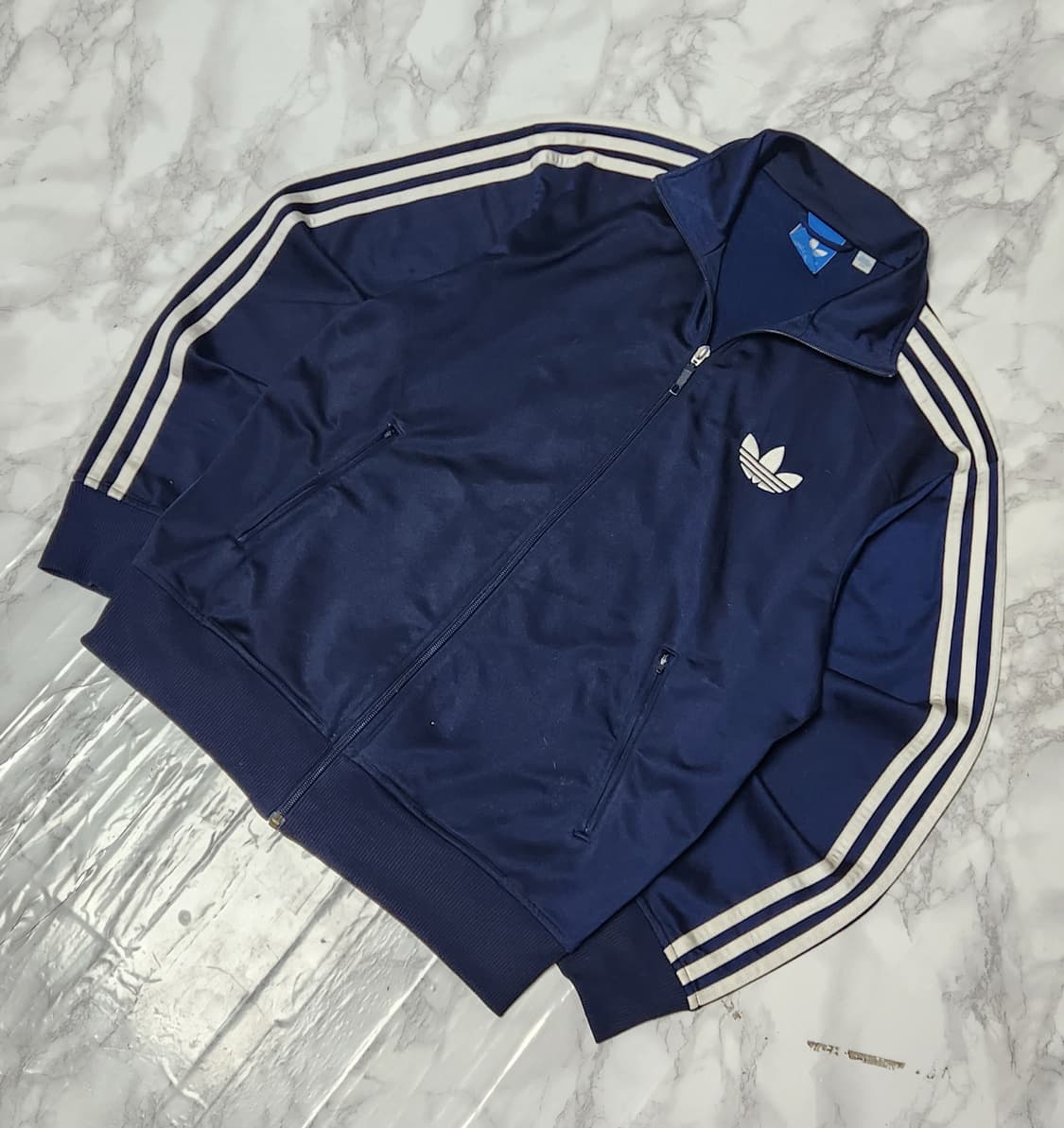 아디다스 삼선 네이비 파이어버드 트레이닝 져지 자켓 상품이미지3