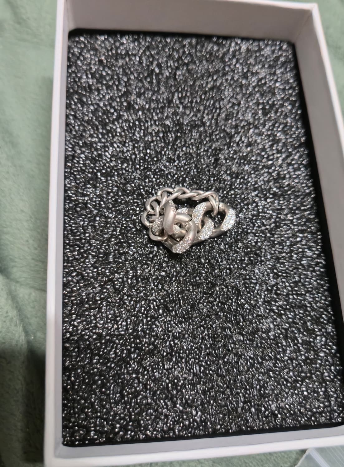 알렌느 METAL CURB CHAIN RING 상품이미지2