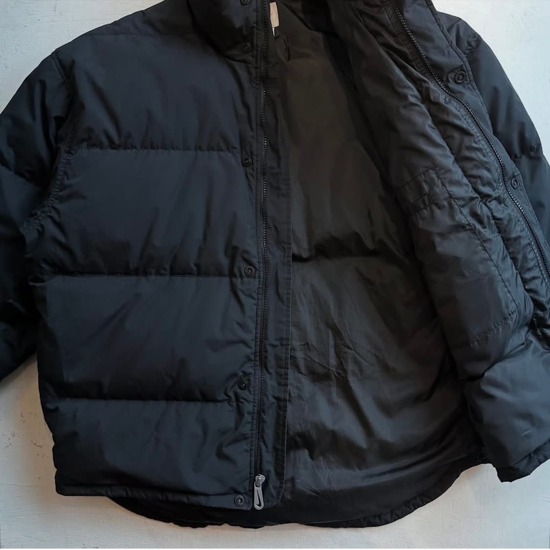 90's 나이키 다운 블랙패딩 상품이미지4
