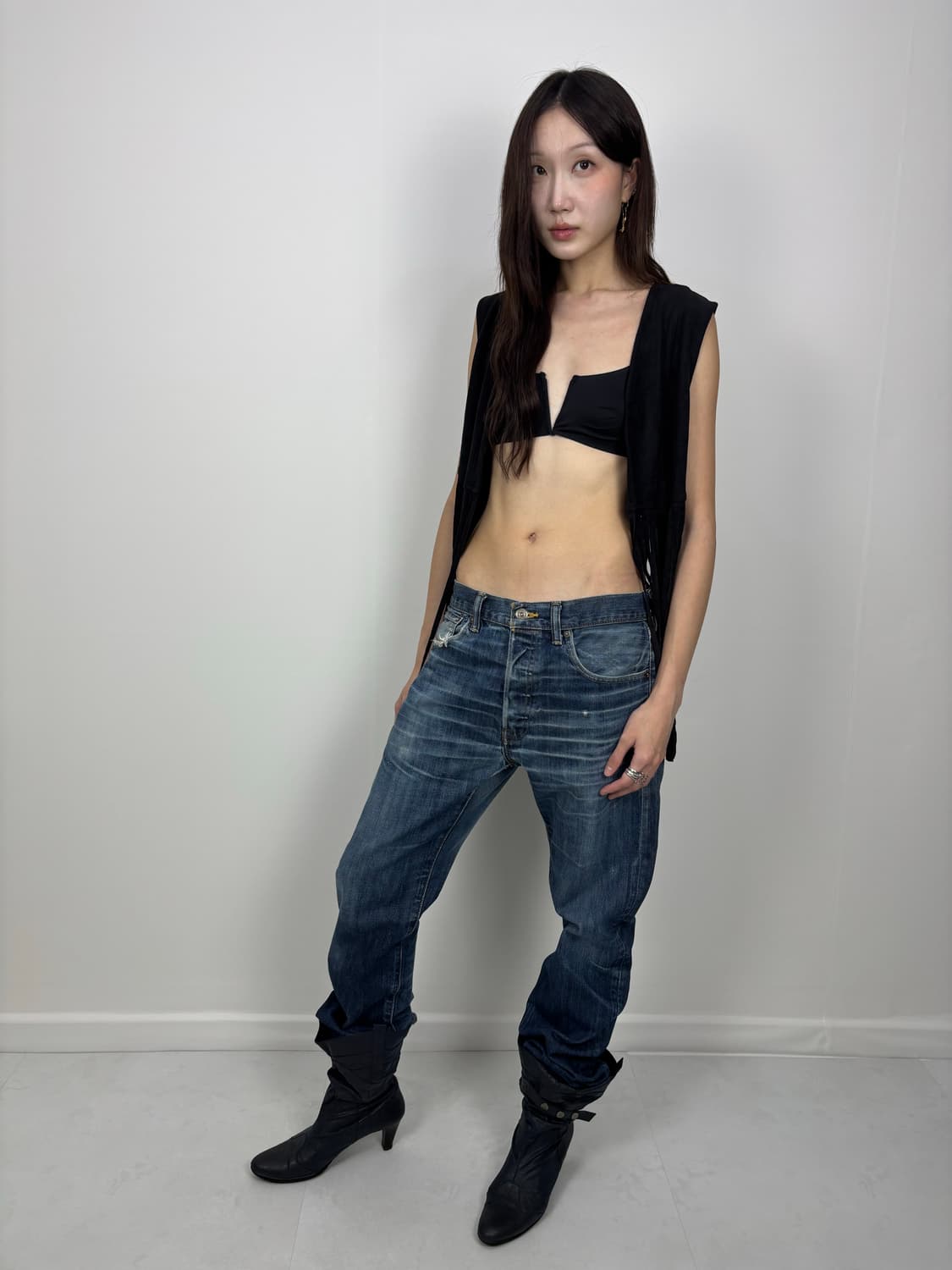 LEVIS 501 WASHED INDIGO 상품이미지3