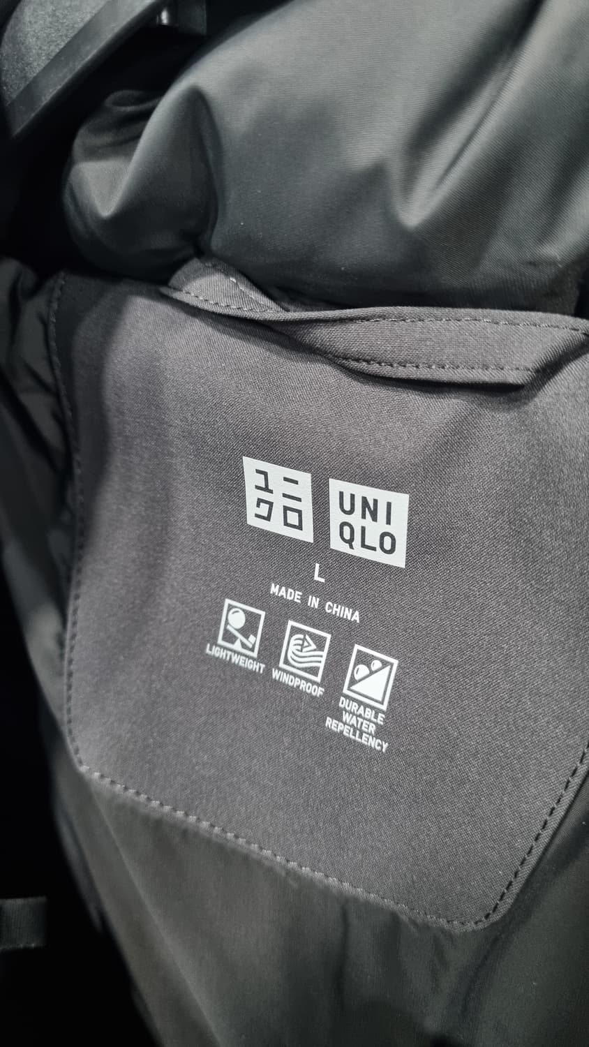 유니클로 심리스패딩 L사이즈(가슴단면54) 2번착용 상품이미지3