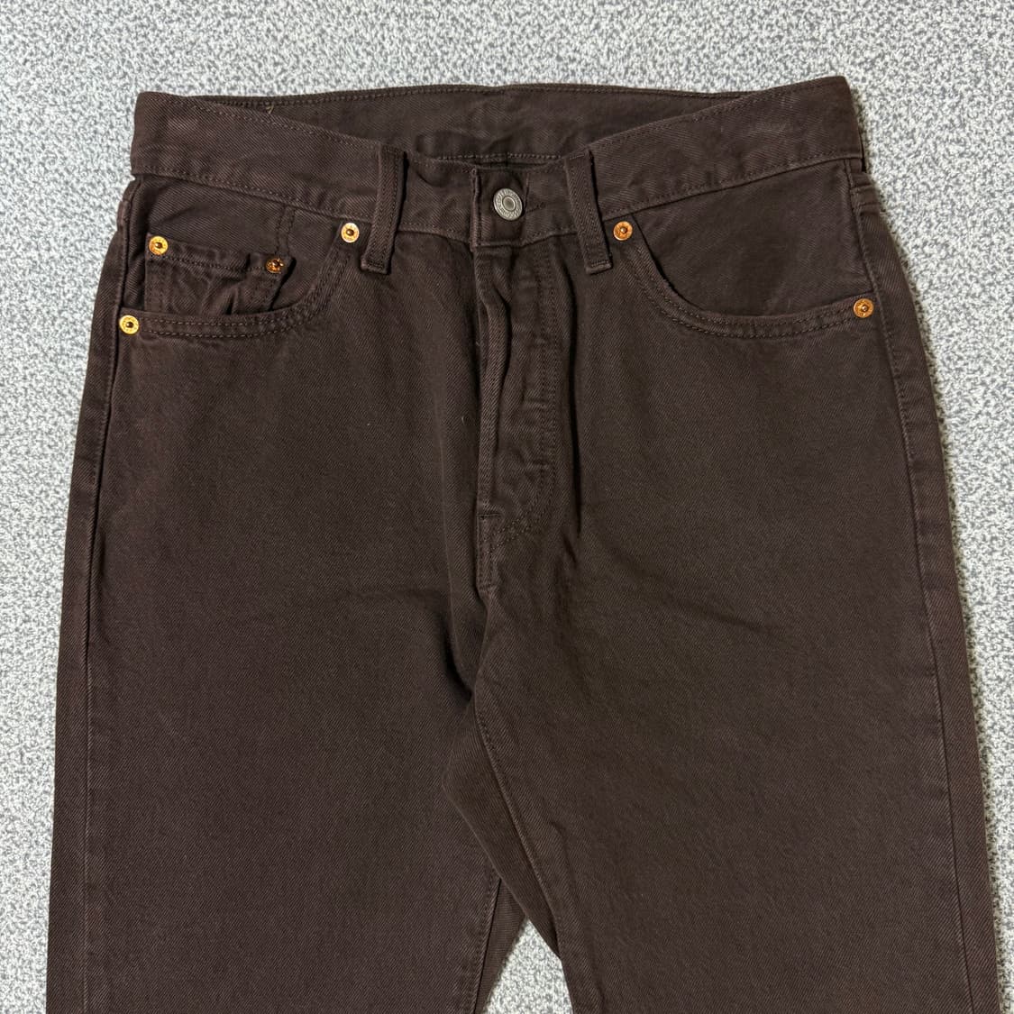 리바이스 브라운 데님 28-29 상품이미지3