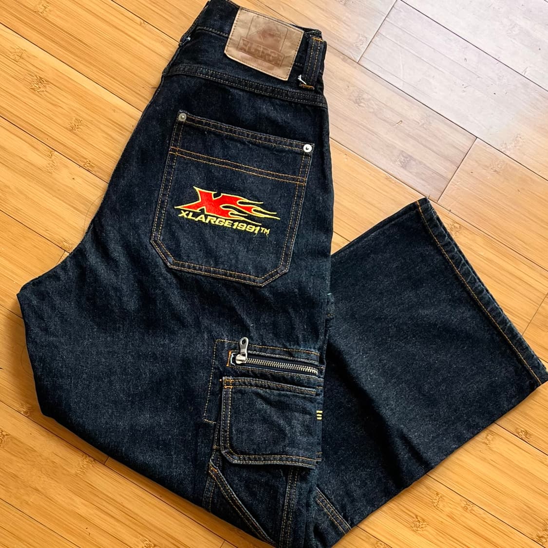 엑스라지 카고 데님팬츠 W30 상품이미지1