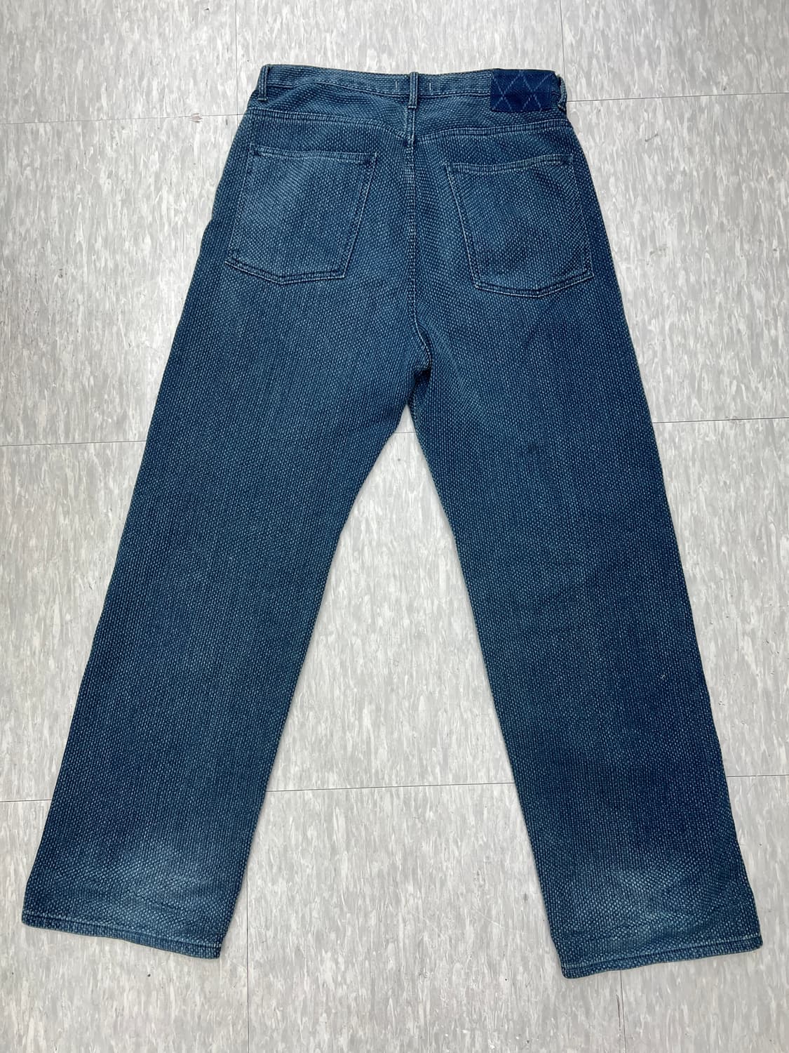 키바타 RTW 002 2nd 올드블루 사시코 데님 상품이미지2