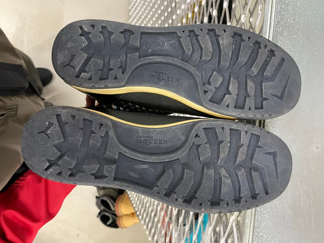 푸마 X 알렉산더 맥퀸 하이탑 블랙 us9 (gr-4178) 상품이미지6