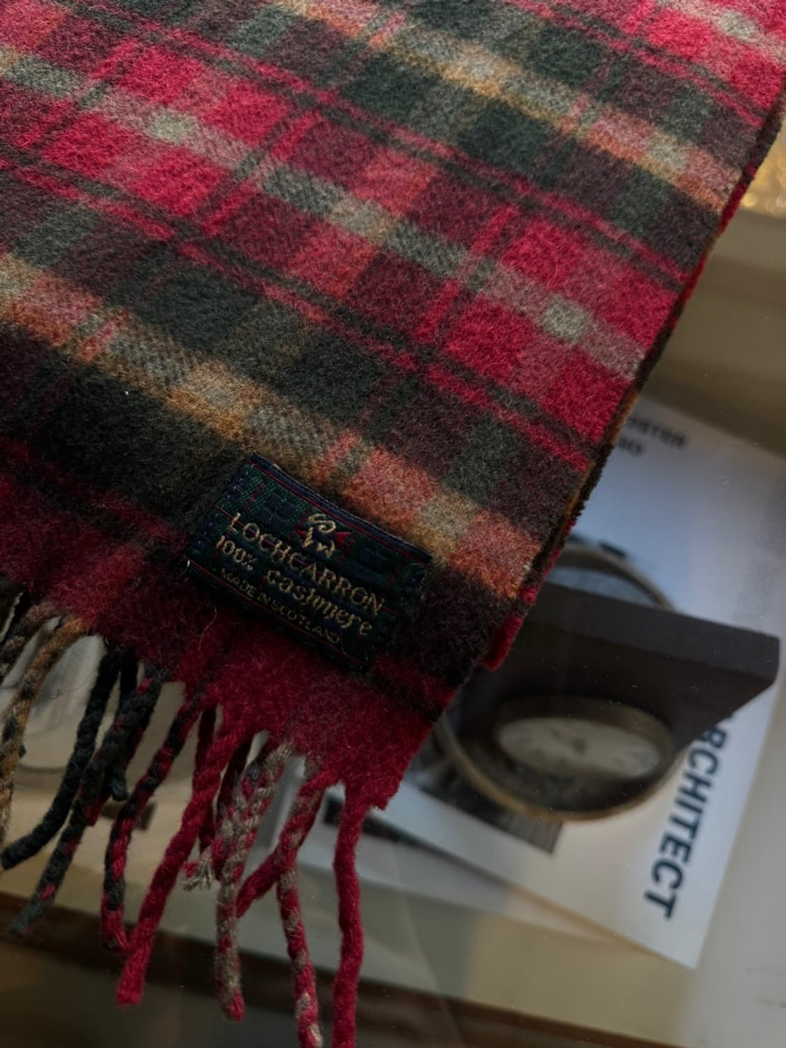 LOCHCARRON 캐시미어 머플러 상품이미지5
