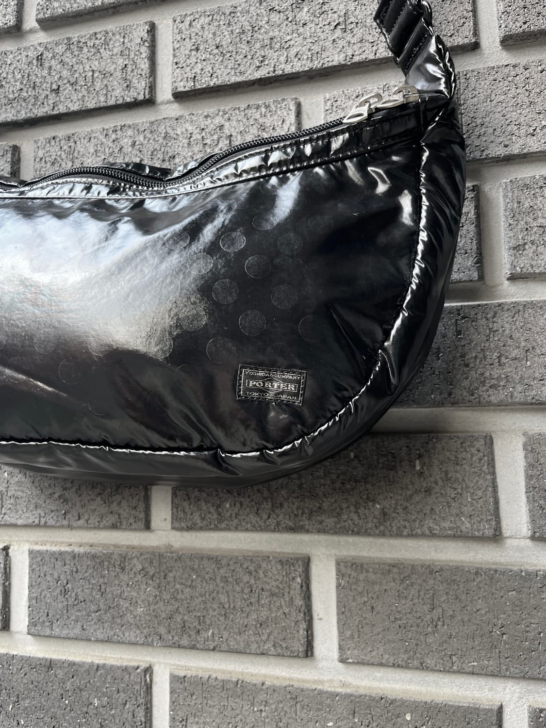 Porter 포터 도트 호보백 블랙 상품이미지4