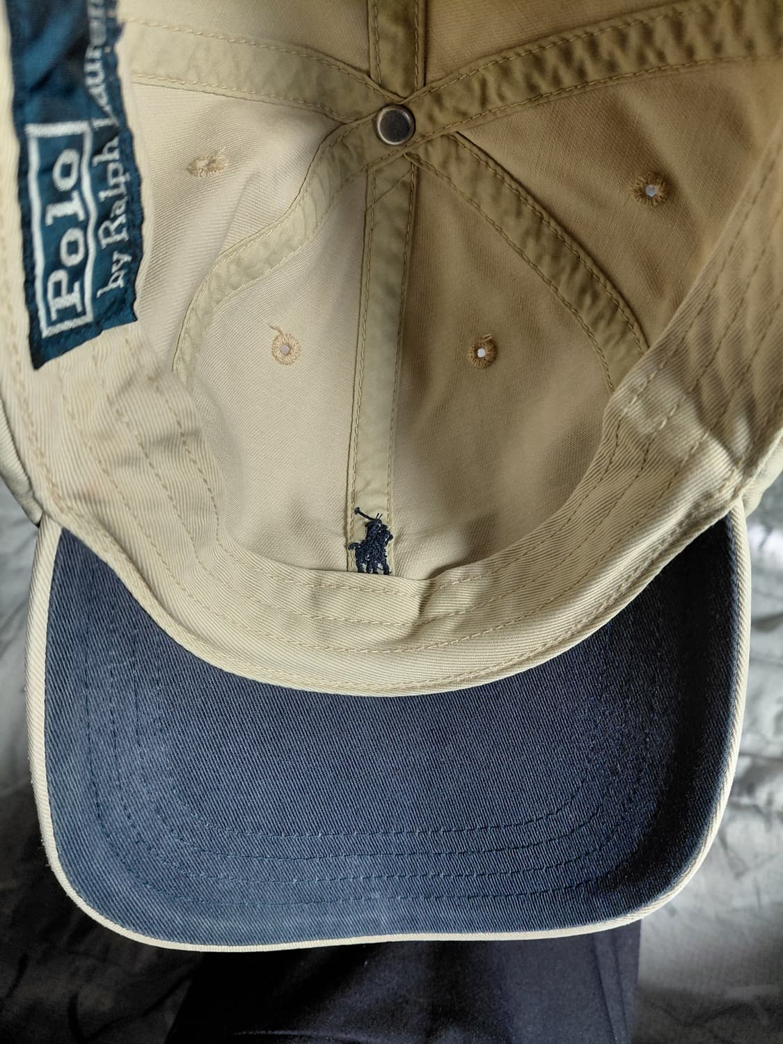 [폴로 랄프로렌]구형 볼캡 베이지컬러  상품이미지8