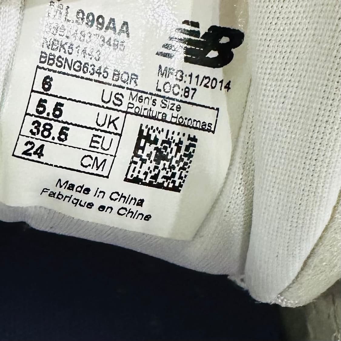 240) 뉴발란스 운동화 여성 여자 신발 999 아이보리 퍼플 상품이미지9