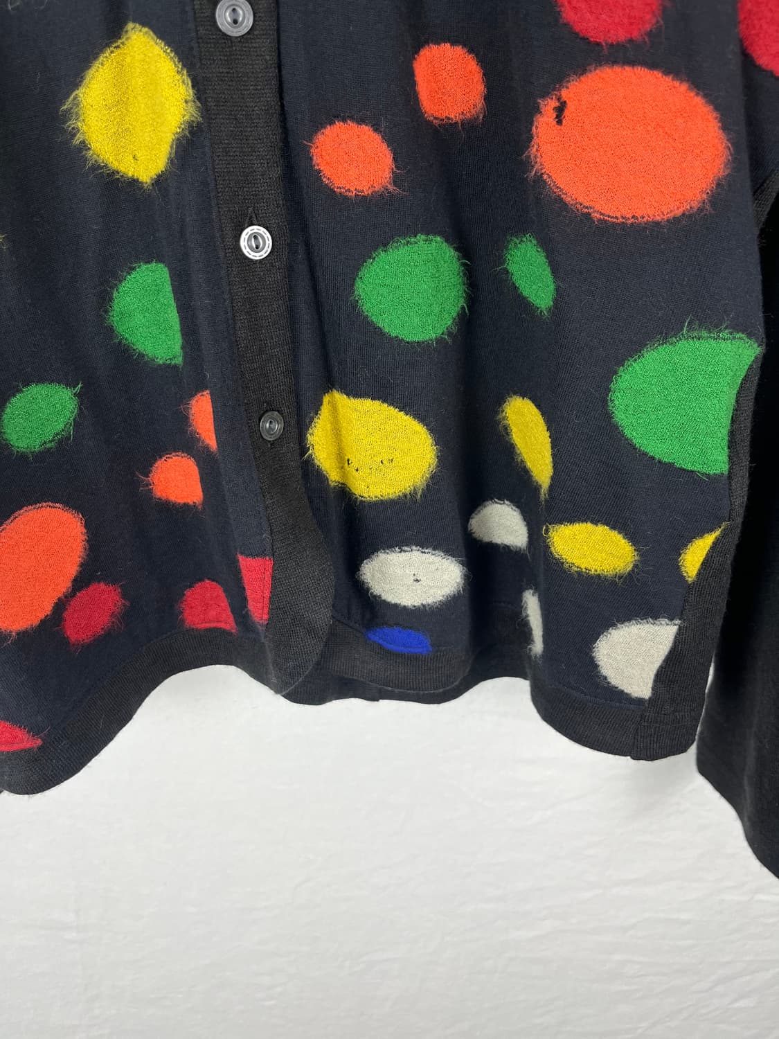 Vintage (maede in japan) 도트 가디건  상품이미지5