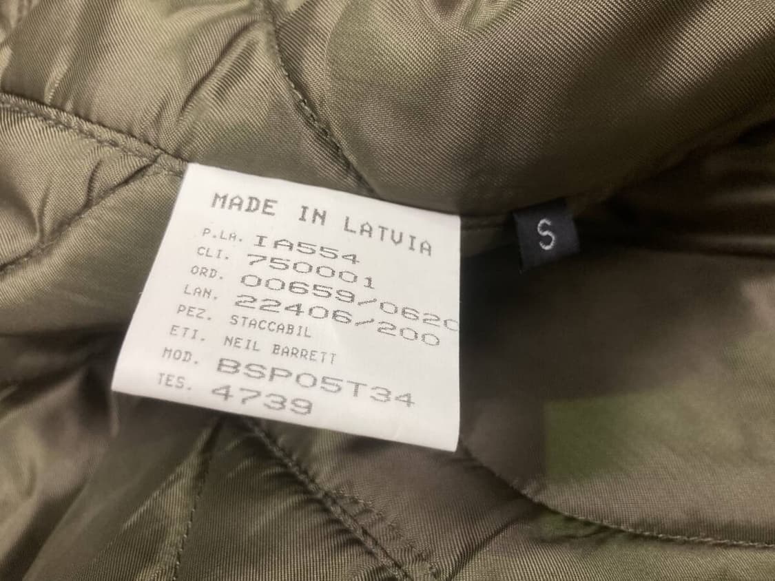 Neil Barret 06aw 밀리터리 파카 상품이미지5
