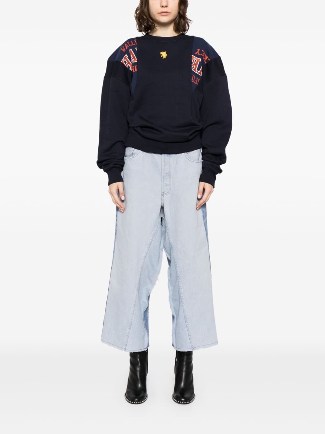 [S/M,L/XL]프로토타입스 25ss 스크랩 스웻셔츠/맨투맨 상품이미지5