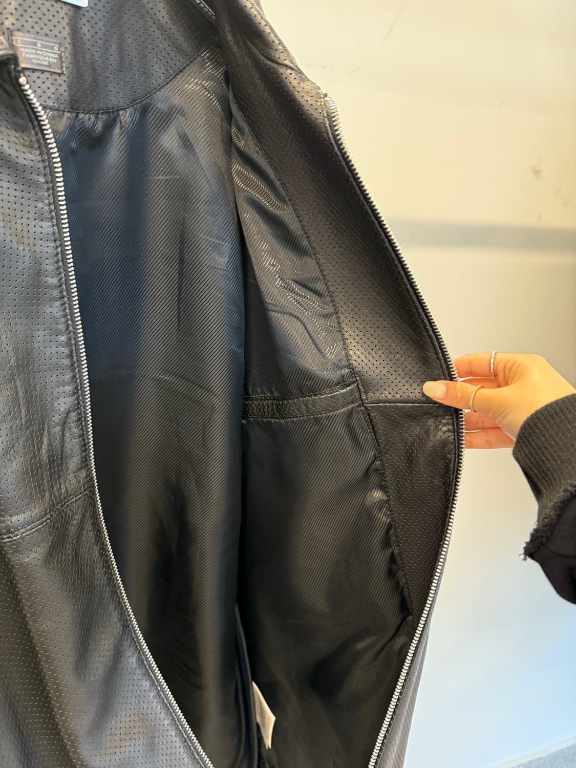 Nike Leather Jacket 상품이미지7