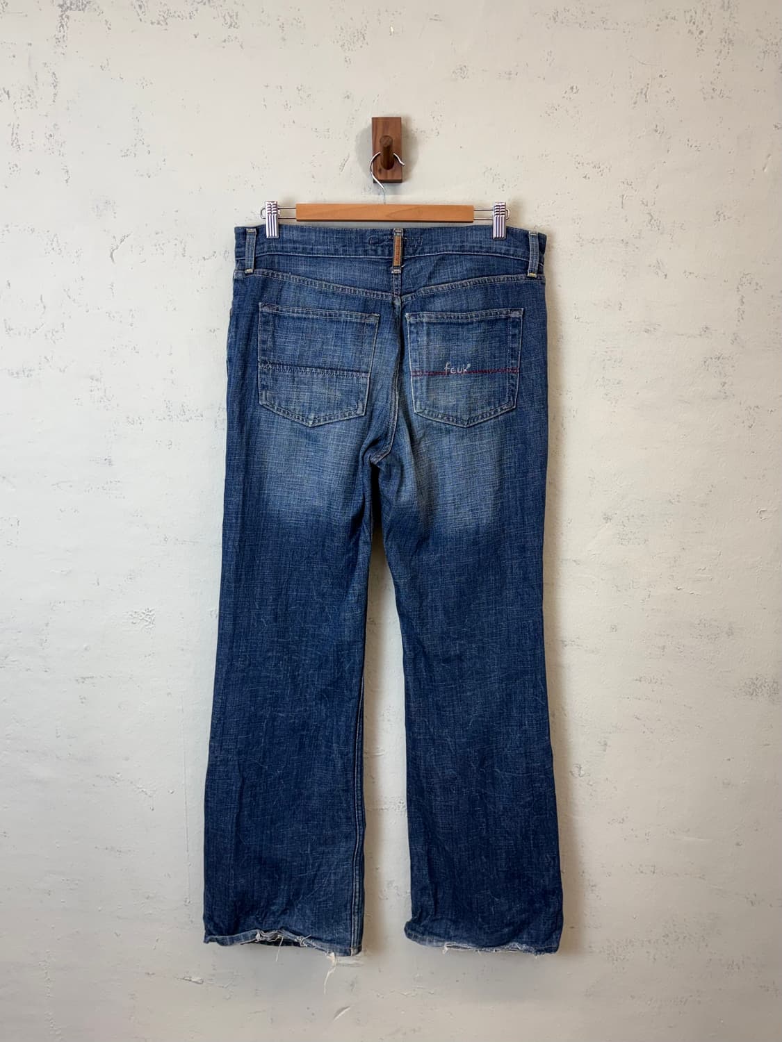 FCUK jeans 일본 빈티지 워싱 데님팬츠 상품이미지2