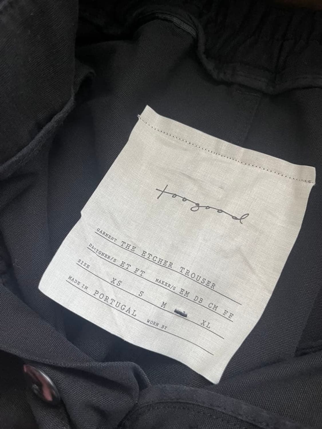 Toogood Etcher trousers L사이즈 상품이미지3