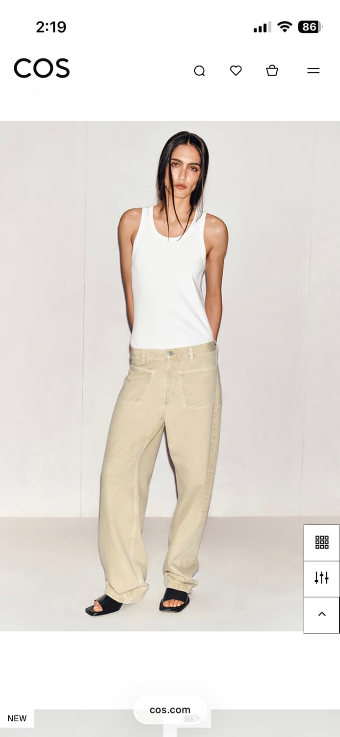 코스 데님팬츠 상품이미지1