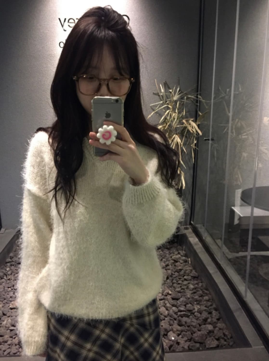 (최종가격/새상품)하우유 마요 루즈 니트 상품이미지1