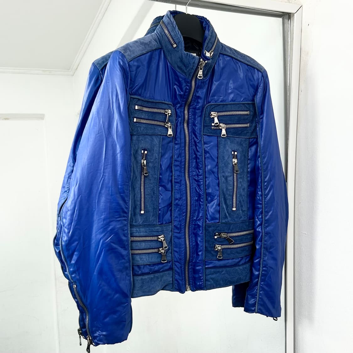 돌체앤가바나 07AW 멀티지퍼 램스킨 점퍼 자켓 상품이미지5